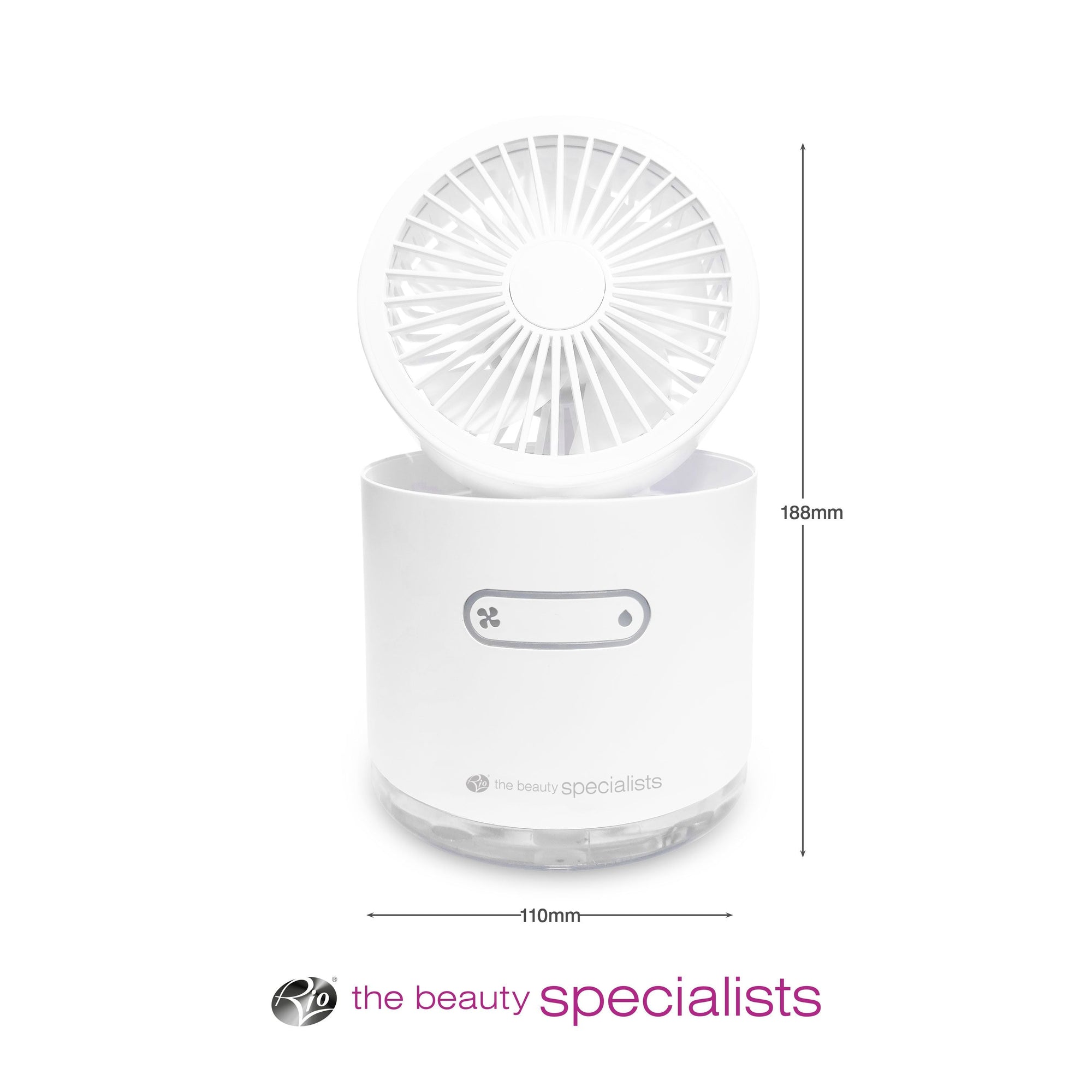 BREEZ Aroma Diffuser, Humidifier, Nightlight and Fan