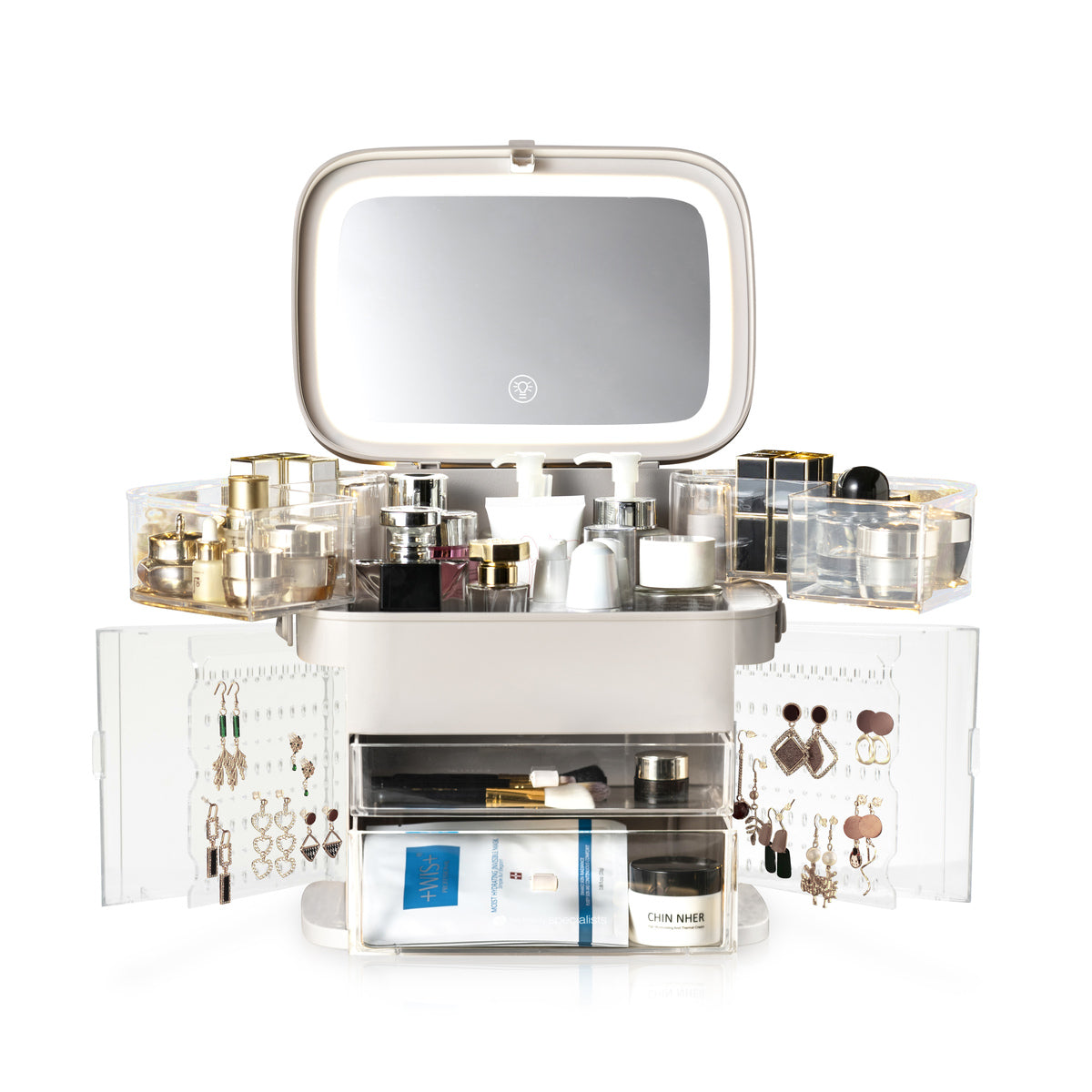 Ultimate Beauty Storage Box con specchio dimmerabile