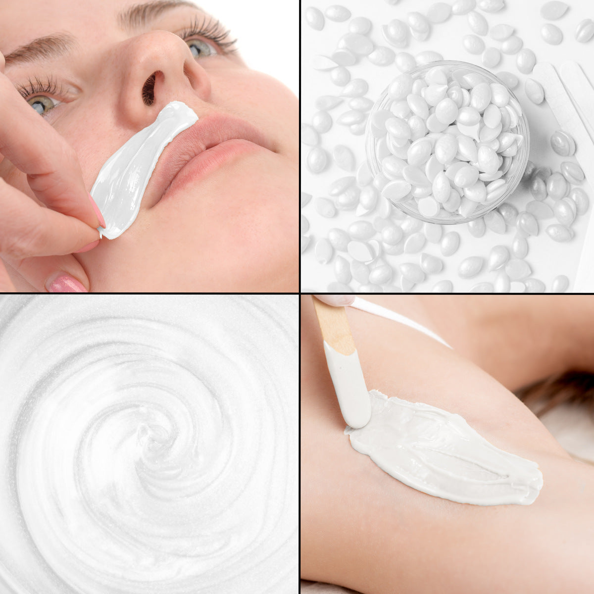 Coconut Go Smooth Stripless Hard Wax Beads  (500g)