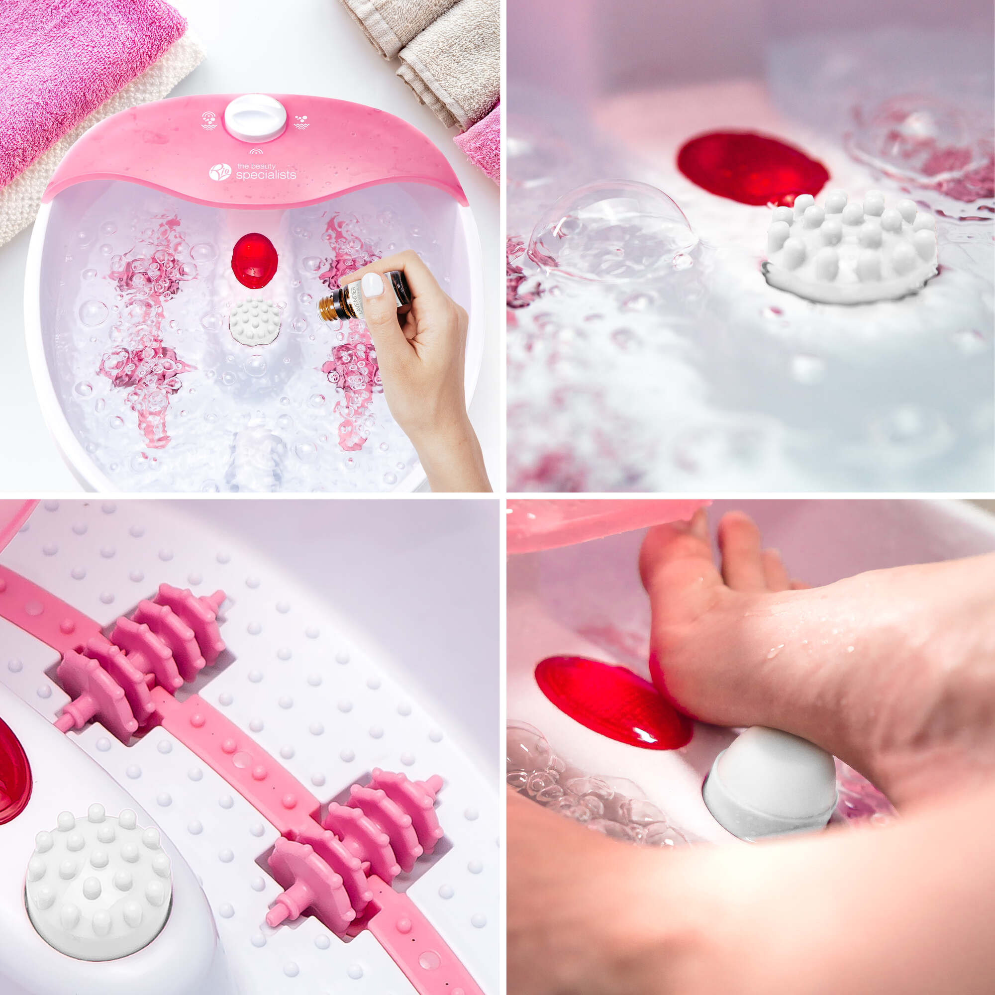 Soothing Waves Foot Bath Spa & Massager
