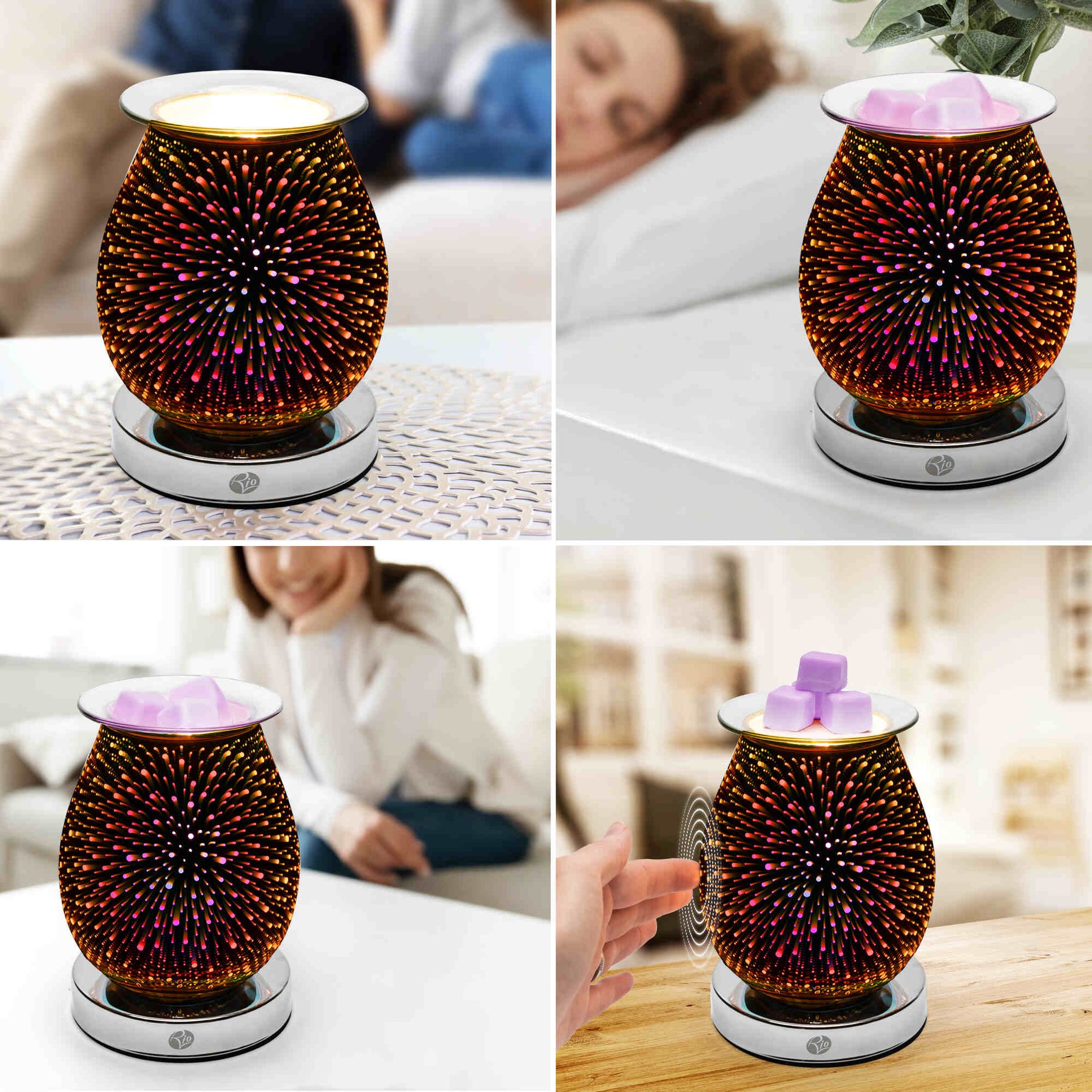 Melt Diffuser Alura Wax Melt Burner & Aroma Diffuser Lamp - Rio the Beauty Specialists