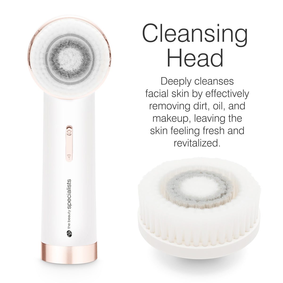 PURE CLEANSE Deep Cleansing & Exfoliating Facial Brush