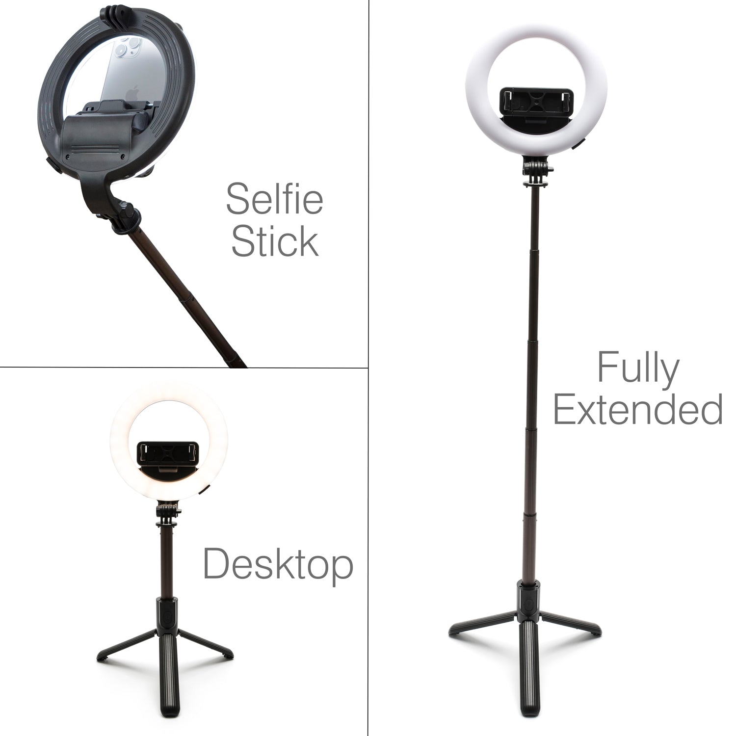Buy DIGITEK (DRL-14C) Professional (31cm) Dual Temperature LED Ring Light  with Tripod Stand & Mini Tripod for YouTube, Photo-Shoot, Video Shoot, Live  Stream, Makeup, Vlogging & More Online at Best Prices in