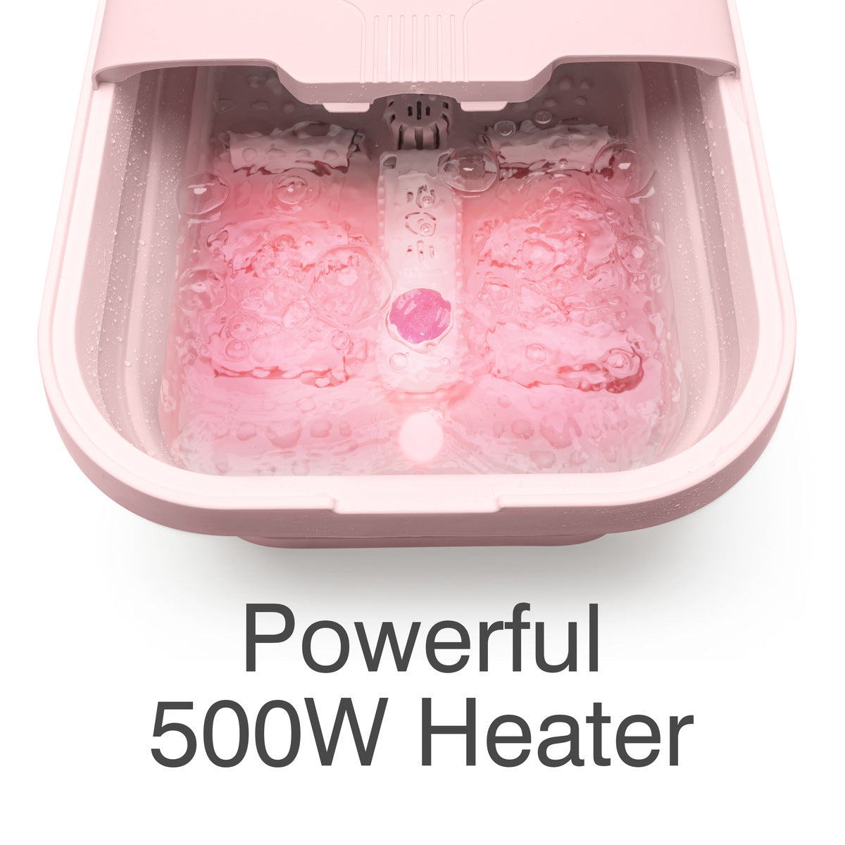 Deluxe Foldaway Foot Spa Bath - Pink