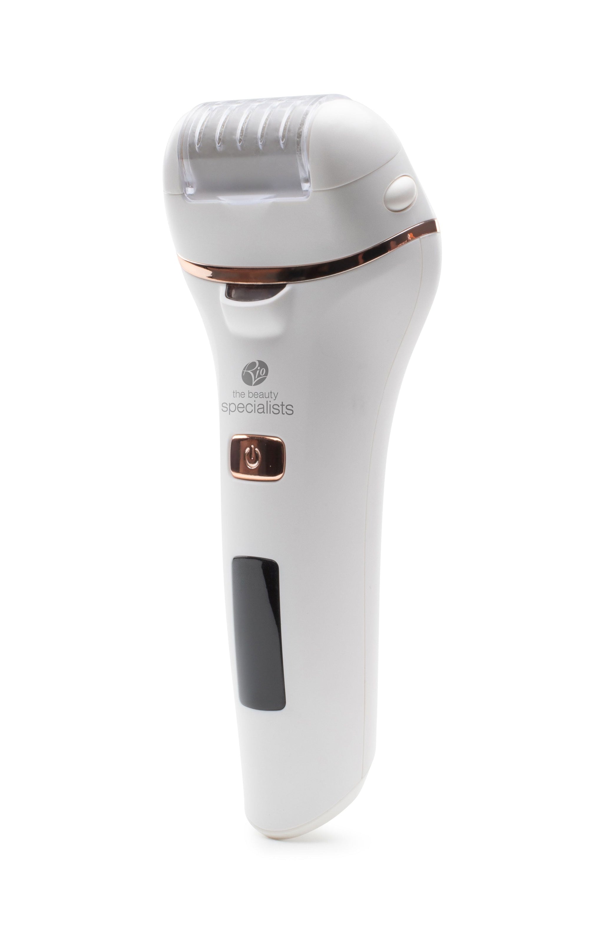 side view of go smooth 60 second pedi hard skin remover