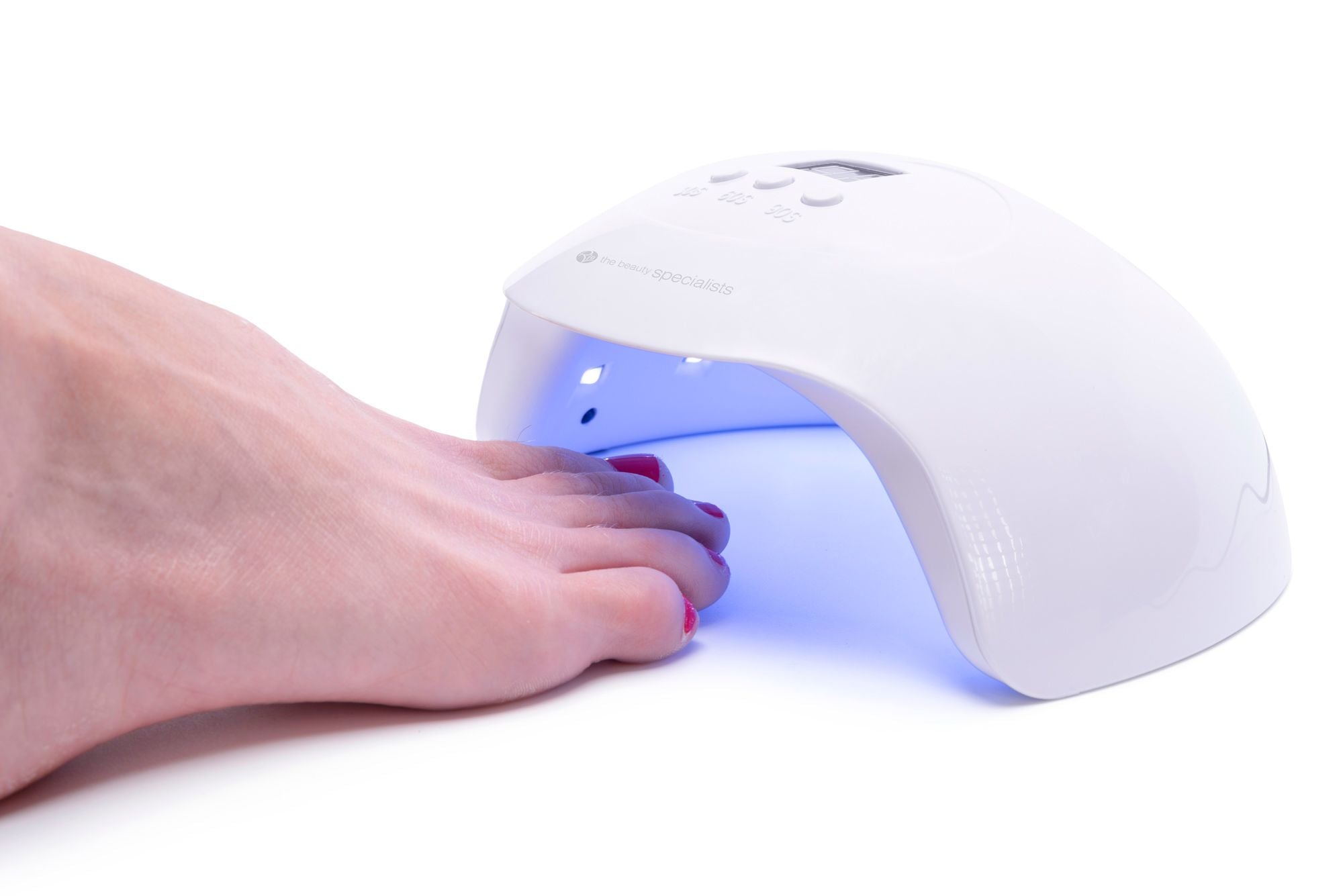Foot under UV Nail lamp 36w with dual LED with UV light curing gel manicure