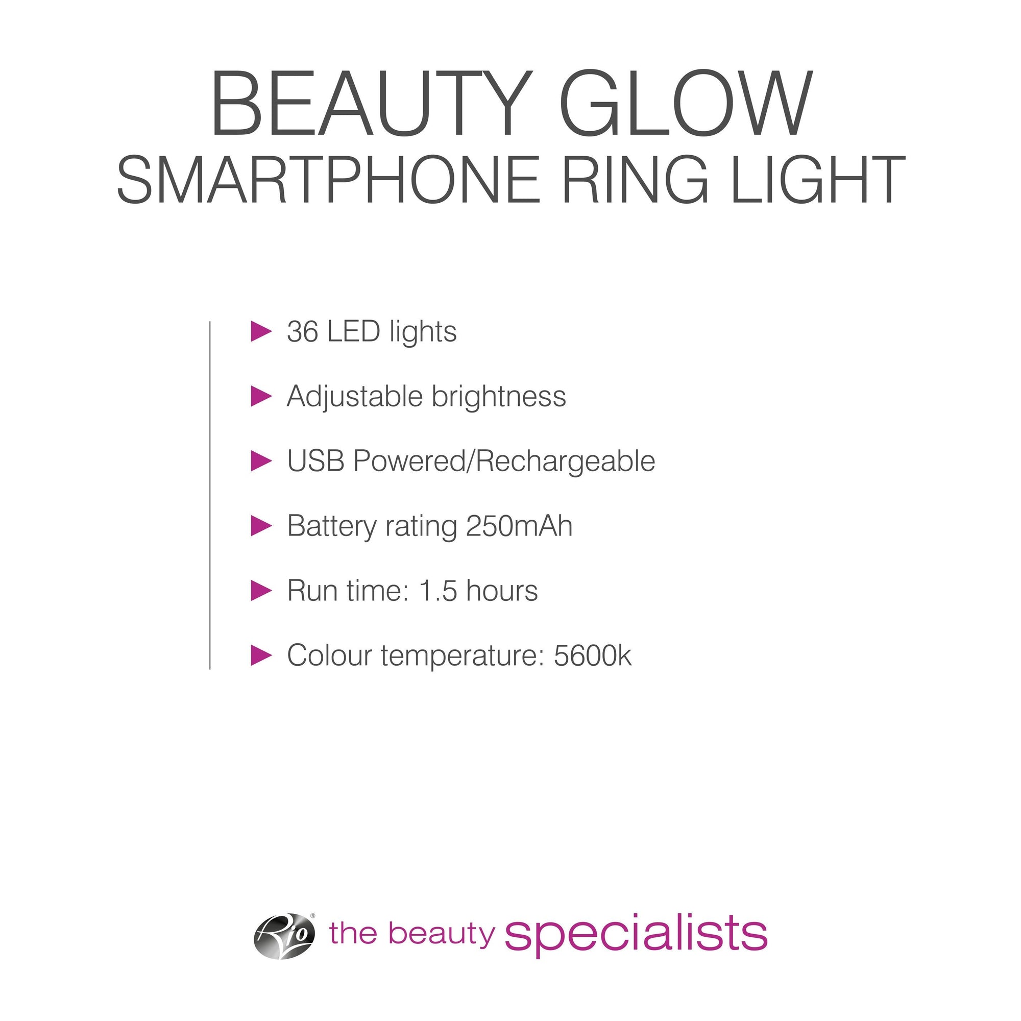Beauty Glow Smartphone Ring Light