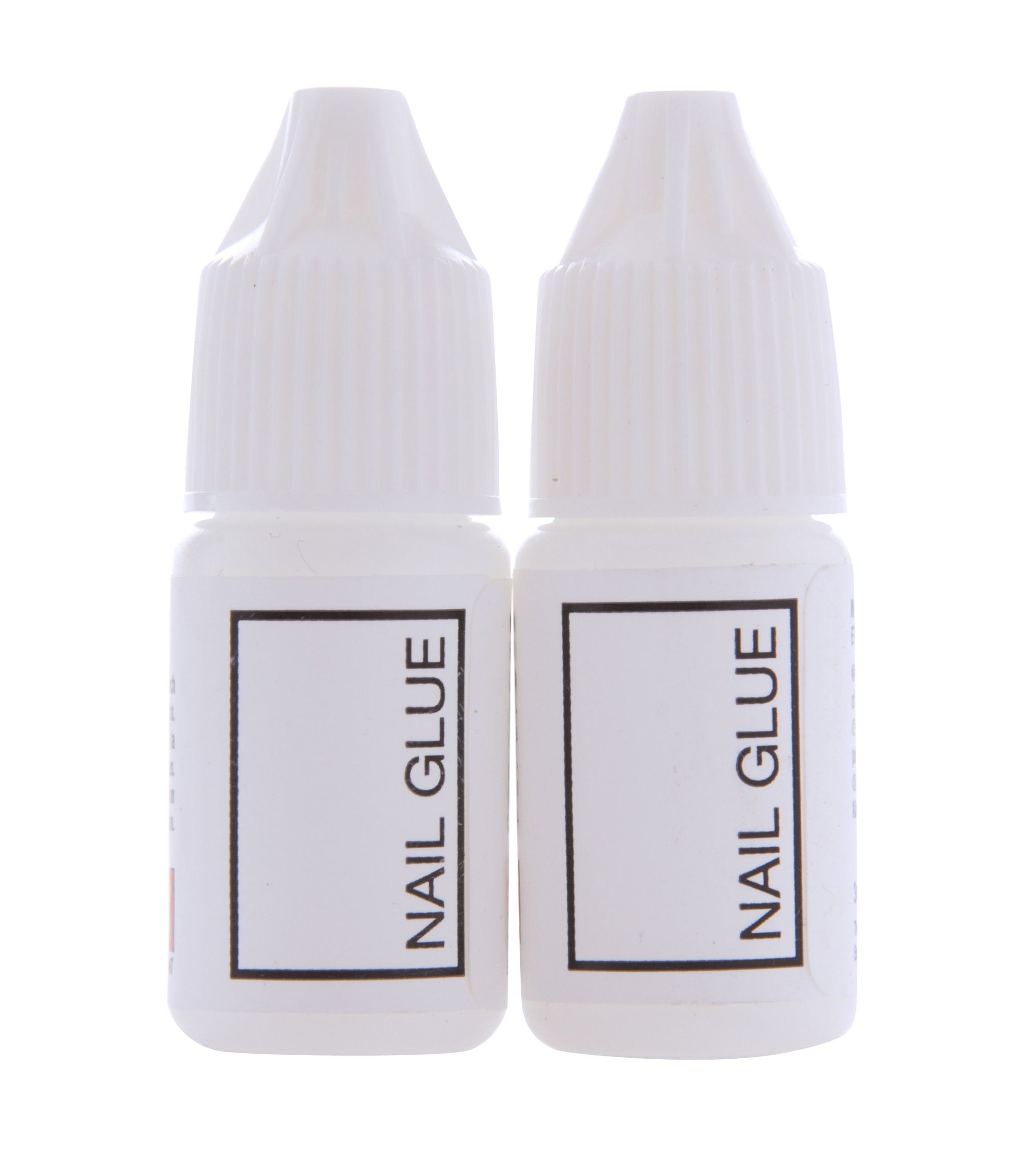 Two bottles of nail glue for false nails