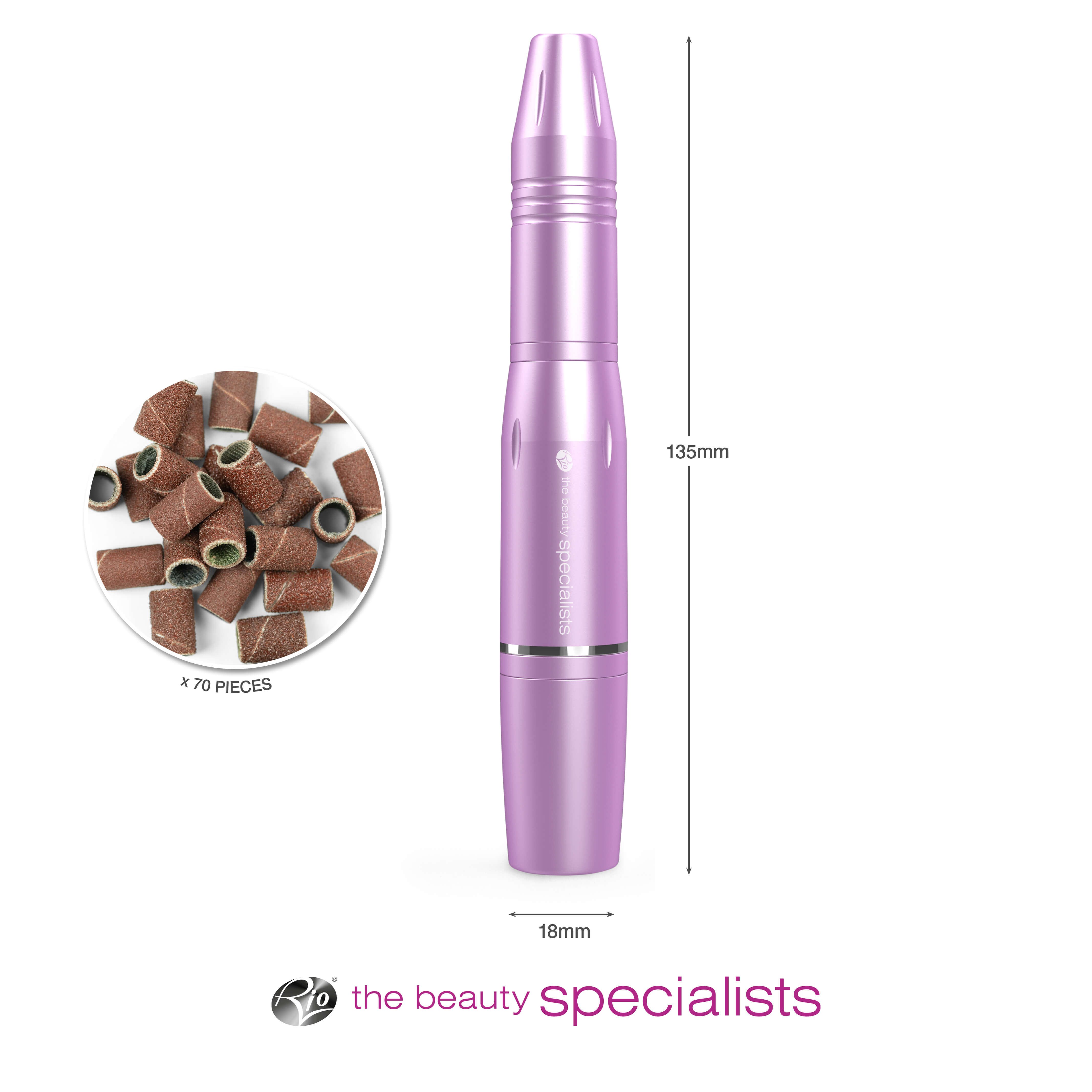 Professional Electric Nail File: Precision Motorized Filing - Rio the ...